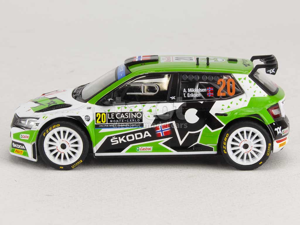 98920 Skoda Fabia Rally2 Evo Monte-Carlo 2022