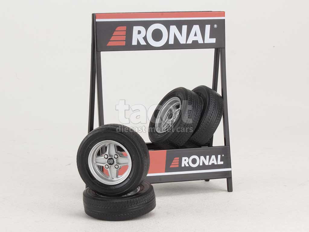Ixo Ronal Divers - Set 4 Wheels Ronal - IXO - 1/18 - Autos Miniatures Tacot