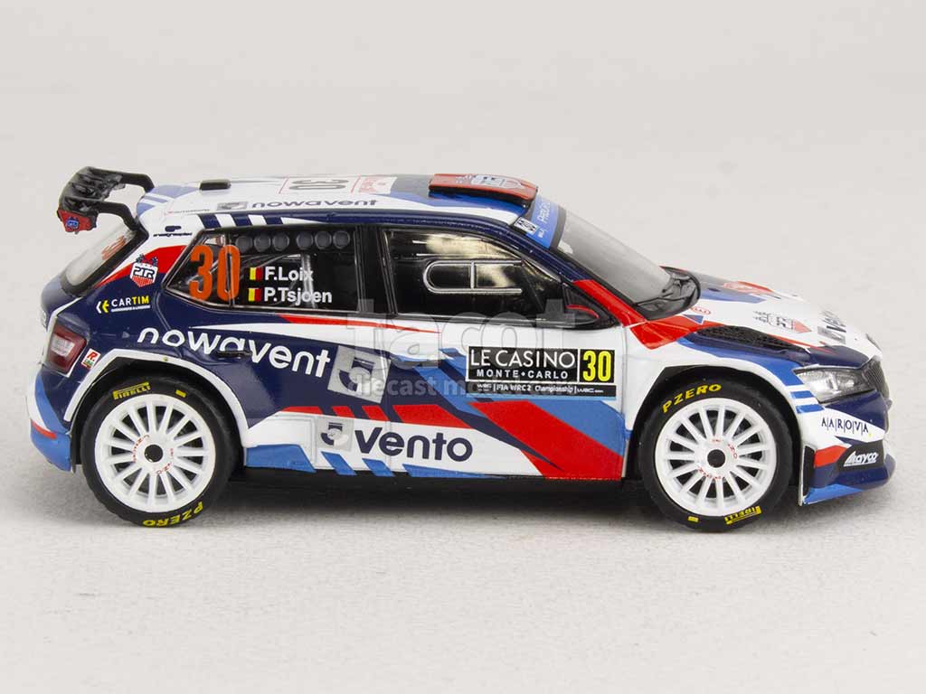 99042 Skoda Fabia Rally2 Evo Monte-Carlo 2022