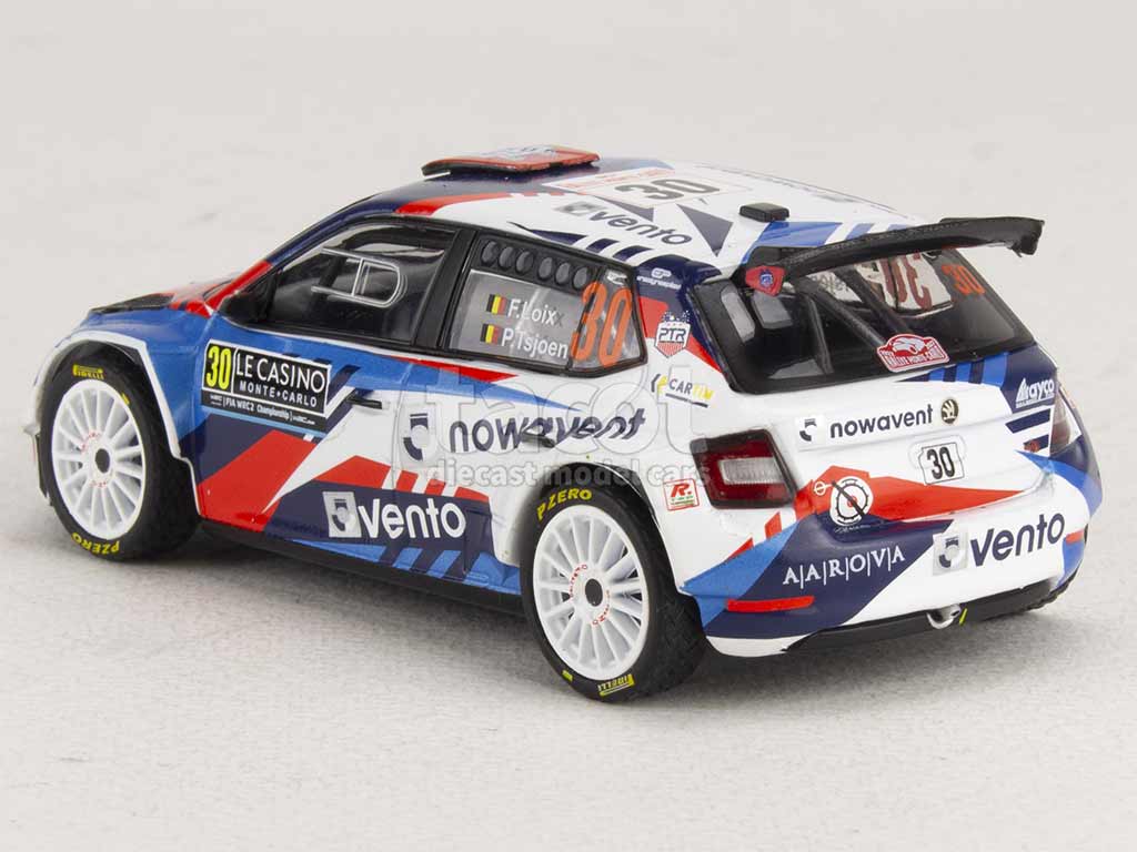 99042 Skoda Fabia Rally2 Evo Monte-Carlo 2022