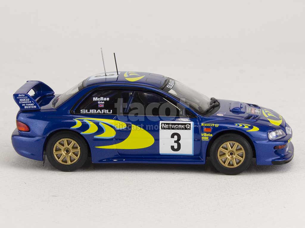 TROFEU MP105 Scale 1/43 | SUBARU IMPREZA N 10 RALLY ACORES 1997 A.McRAE