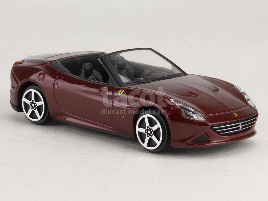Miniatura de Ferrari Colecionável, Ferrari California T Coupé, Ferrari Race and Play Bburago Miniatura de Ferrari Colecionável, Ferrari California T Coupé, Ferrari Race and Play Bburago