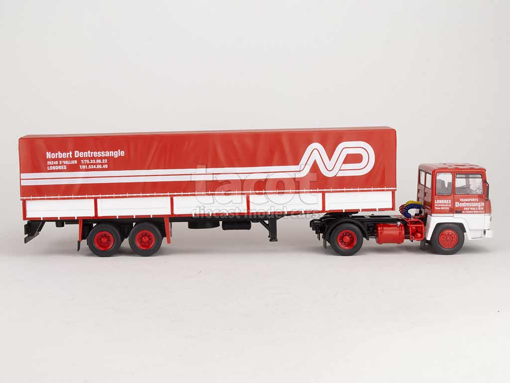 99097 Berliet TR 260 Semi Savoyarde Dentressangle