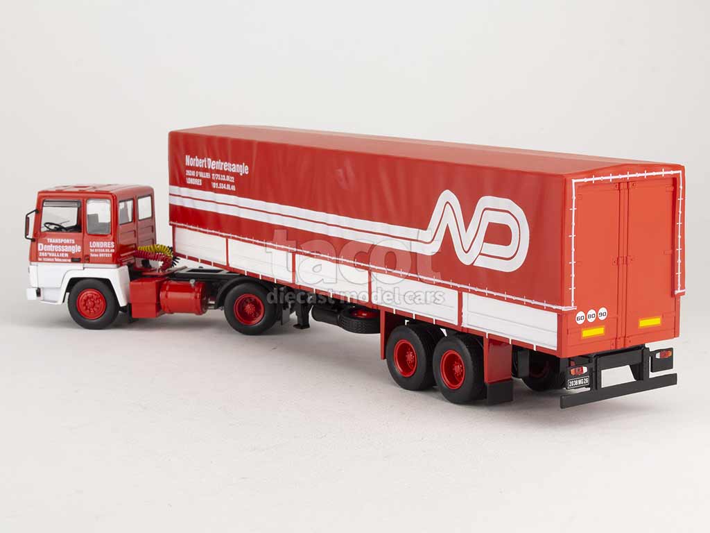 99097 Berliet TR 260 Semi Savoyarde Dentressangle