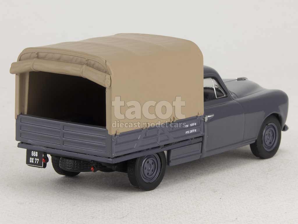 Odeon 1/43 - Peugeot 403 Pick Up Covered Grey