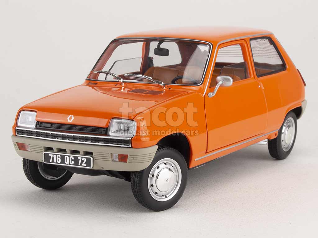 Miniature RENAULT 5 TL de 1972 R5 TL Orange Voiture de Collection 1/24 -  Cdiscount Jeux - Jouets