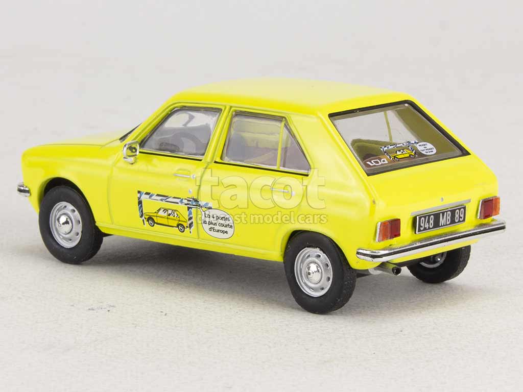 Peugeot 104 miniature 5 portes deals
