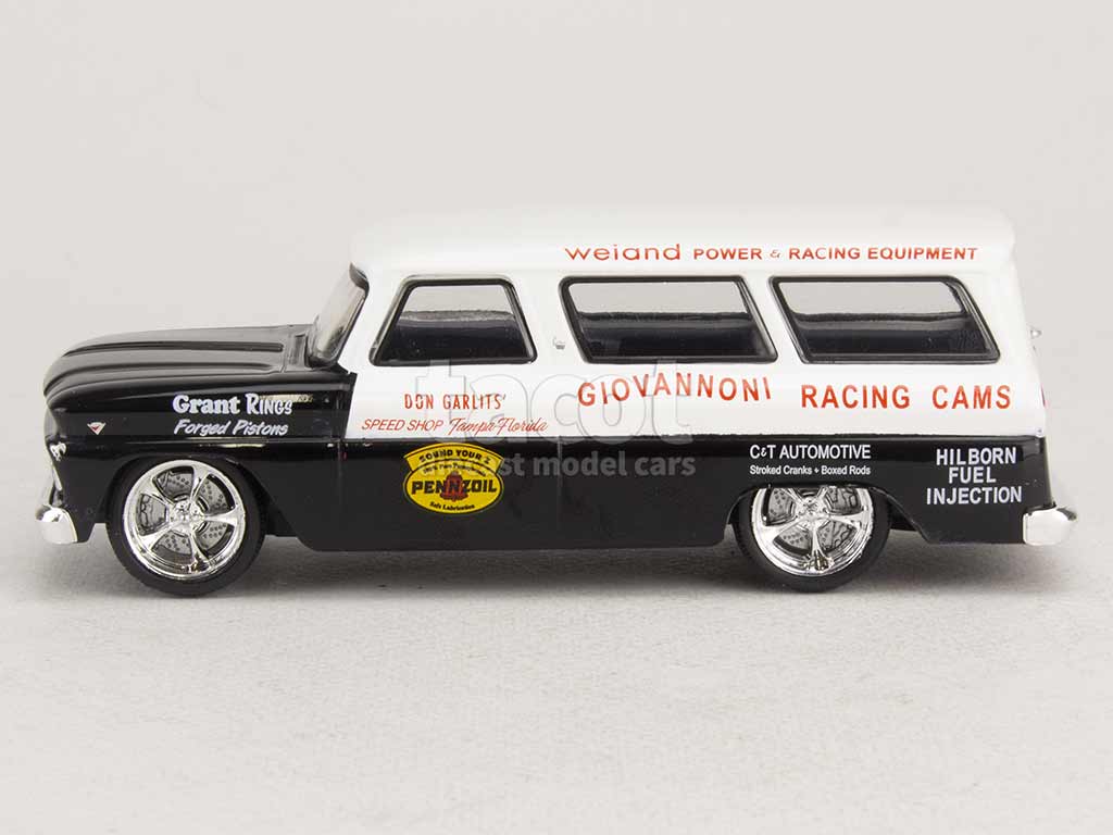 Miniature Greenlight – Chevrolet Suburban K20 Ambulance 1973 – Échelle 1/64 – Modèle Métal Et Plastique – Neuf
