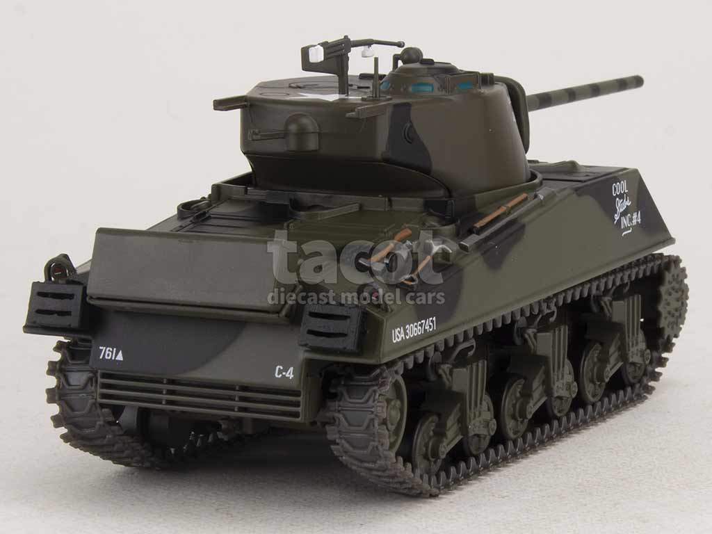 Miniatura Escala 1:43 - M4A3 Tank Battalion Germany (1945) - Hobbies e