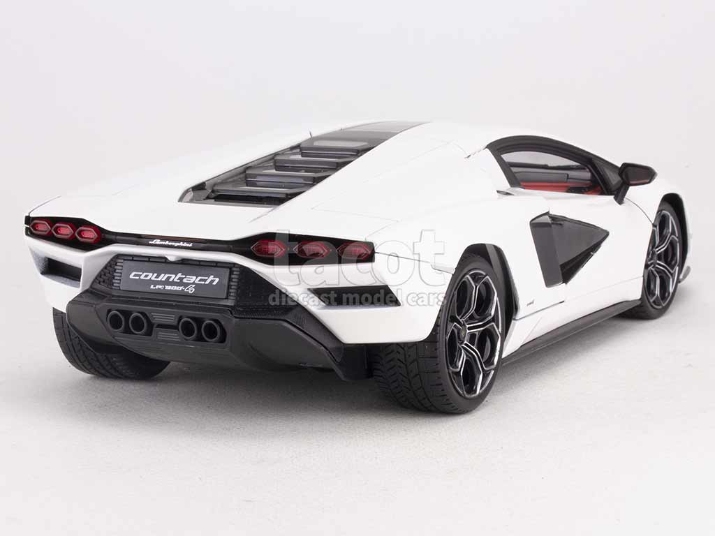 1:18 Maisto Lamborghini Countach LPI 800-4 Orange 2021 - Miniature Neuve