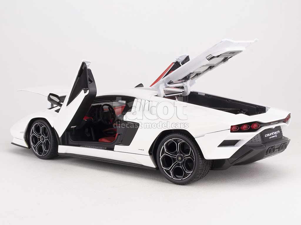 Maisto 1/18 – Lamborghini Countach LPI 800-4 2021 – Modèle Réduit Orange 31459OR