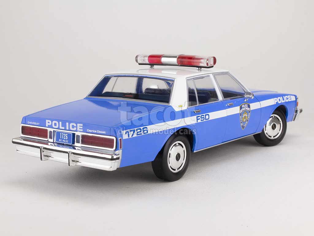 Chevrolet Caprice Police 1987 échelle 1/18 Par Greenlight, Voiture De Collection