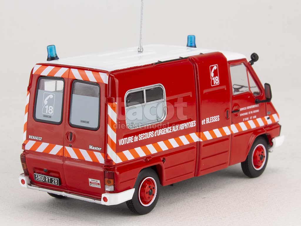 99352 Renault Master T30 VSAB Sanicar Pompiers 1980