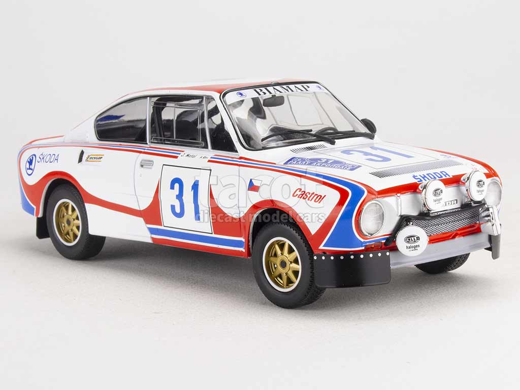 Skoda - 130 RS Acropolis Rally 1979 - IXO - 1/24 - Autos Miniatures Tacot