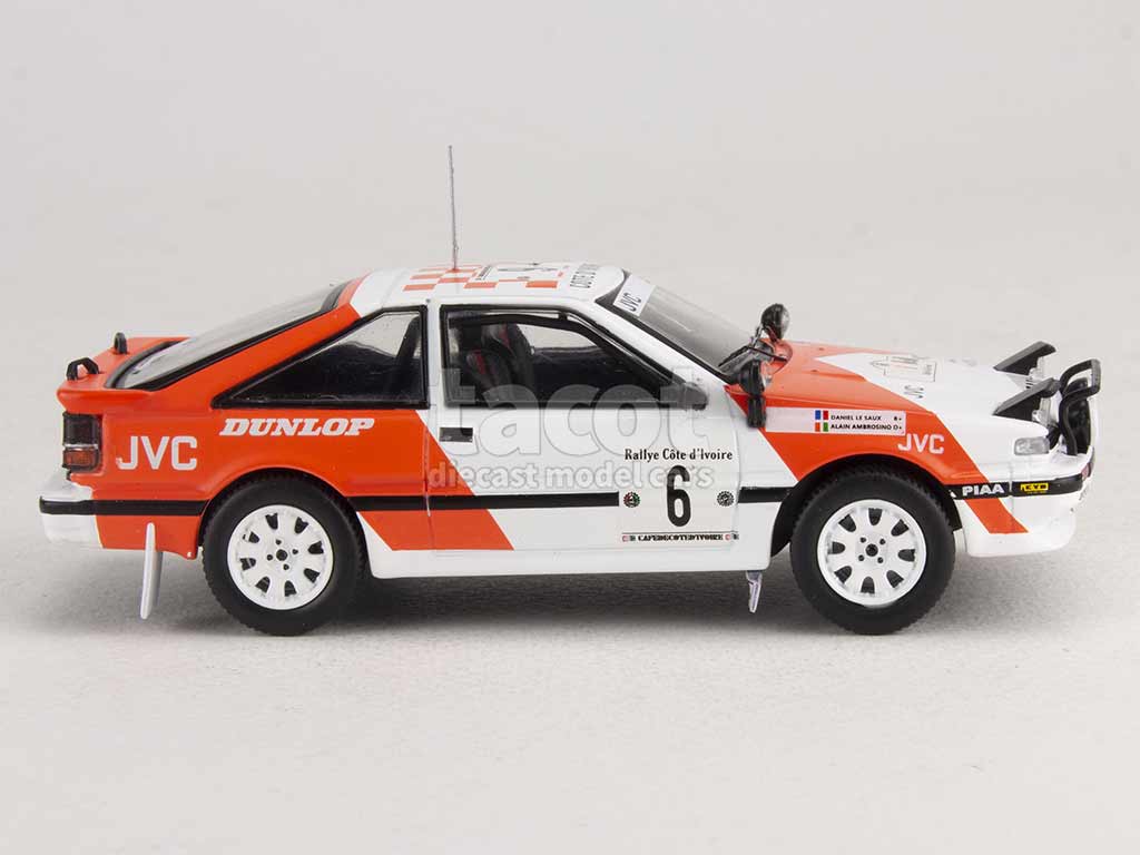 IXO Nissan 200SX Rallye Cote d'Ivoire 1987 Kirkland & Nixon