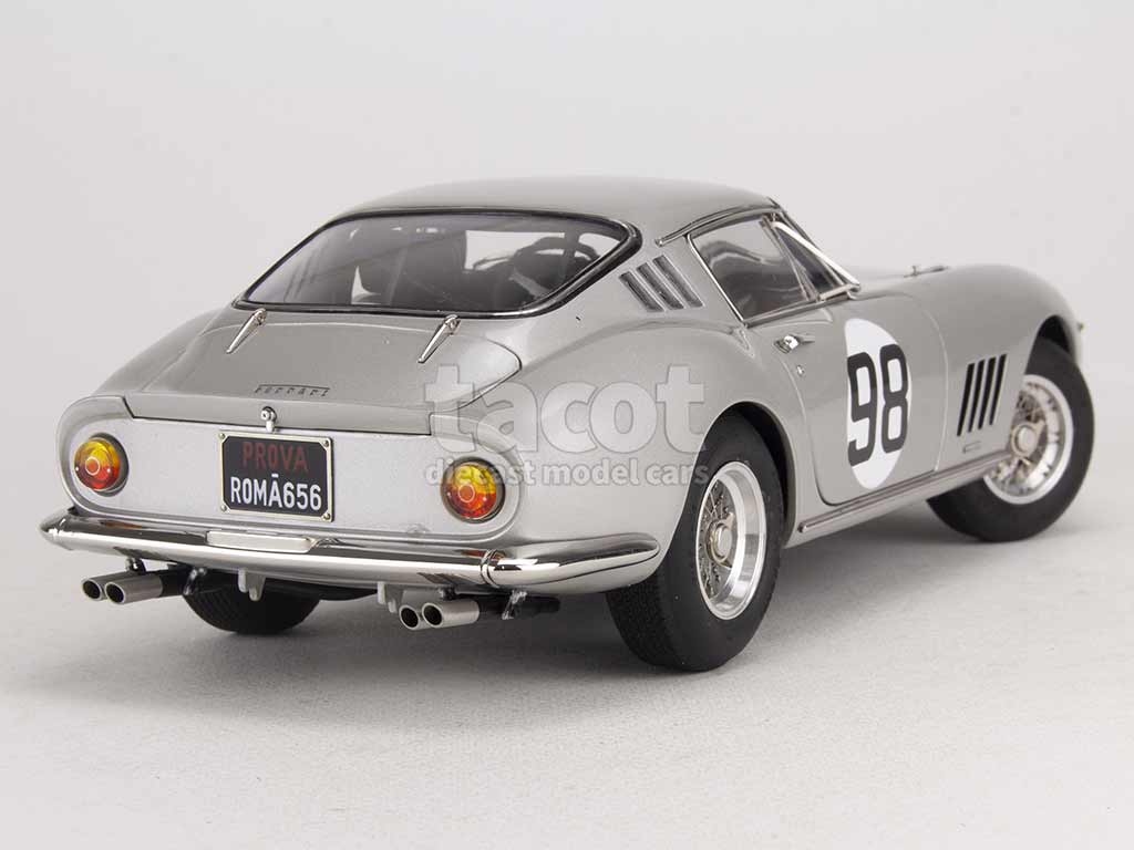 FERRARI 275 GTB 4 d 1966 jaune 1/18 AMERICAN MUSCLE ERTL voiture miniature coll