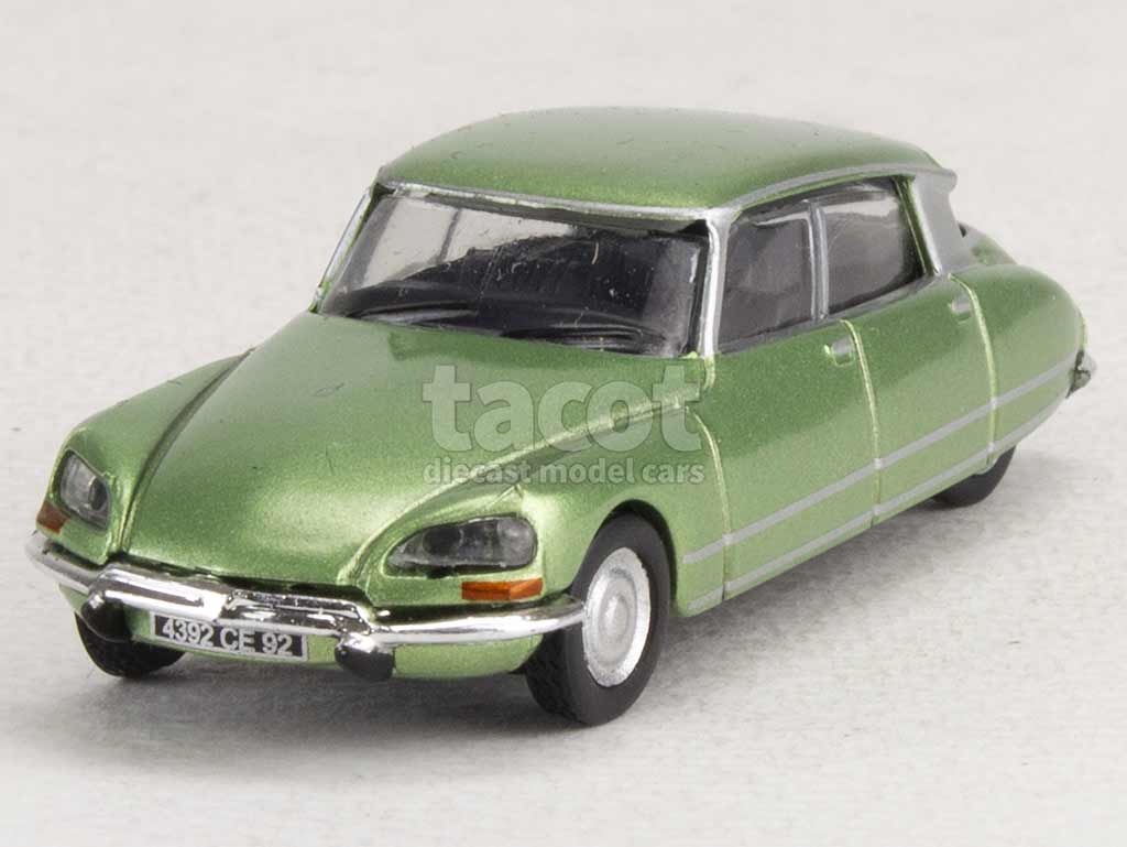 Miniature CITROËN DS 23 1972 Vert Métallisé 1:87 Norev - Neuf