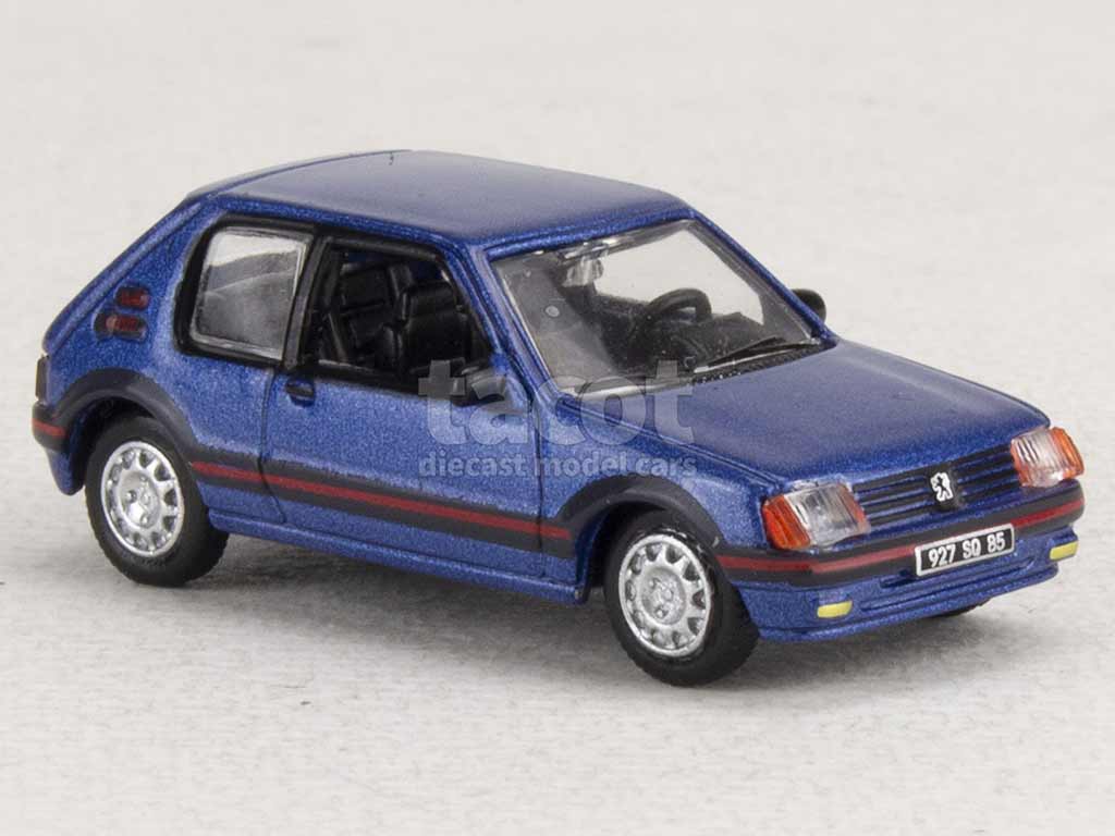 471729 NOREV 1:87 Peugeot 205 GTI 1990 Miami Blue – Boost Gear