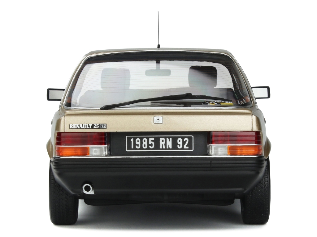 Miniature OTTO 1/18 Renault 25 Phase 1 V6 Injection - Beige Aurore, 1984, Résine Neuve