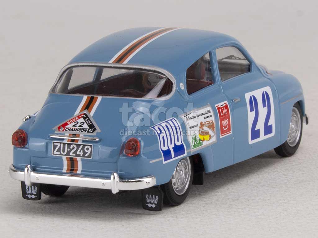 Saab 96 - Jyväskylän Suurajot - Rally of the 1000 Lakes 1962 - Lampinen