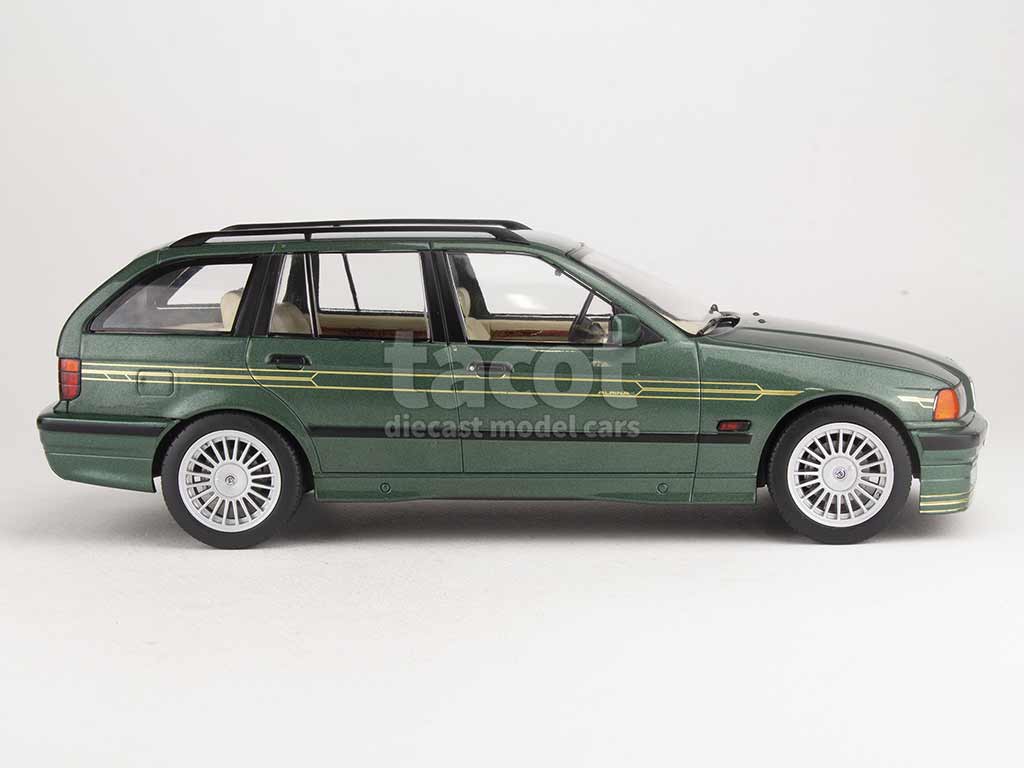BMW Alpina B3 3.2 E36 Touring – Modèle Réduit 1:18 MCG – Vert Foncé Métallisé – 1995