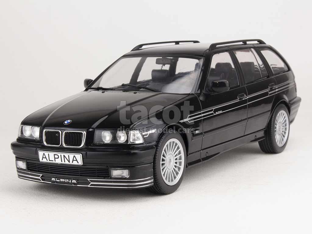 BMW Alpina B3 3.2 E36 Touring Break 1995 - Vert Foncé - Miniature 1/18 MCG