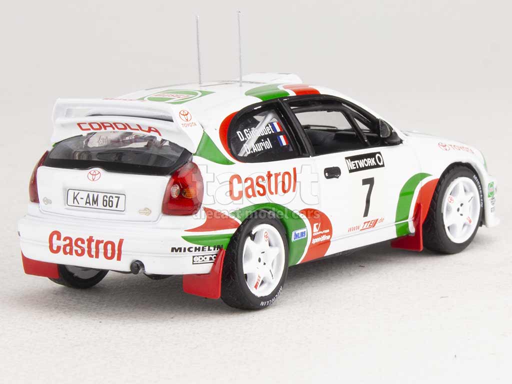 Toyota - Corolla WRC RAC Rally 1997 - IXO - 1/43 - Autos