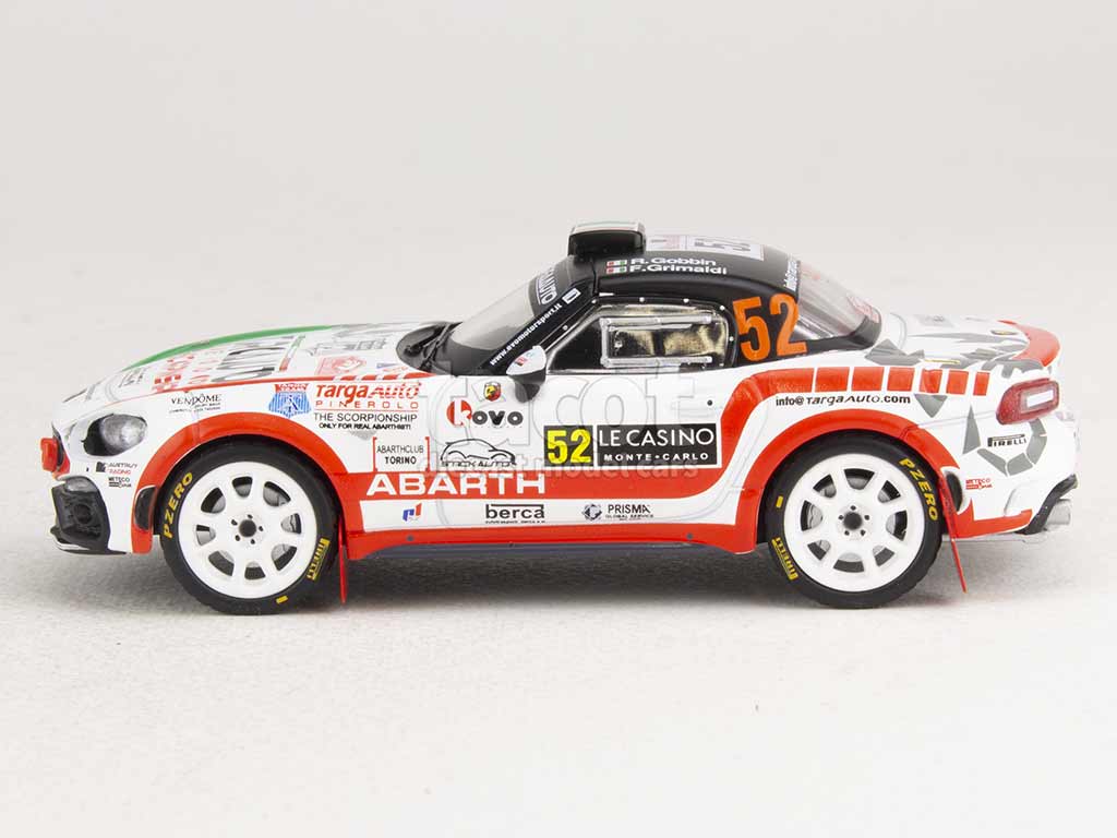 Fiat - 124 Abarth RGT Monte-Carlo 2022 - IXO - 1/43 - Autos
