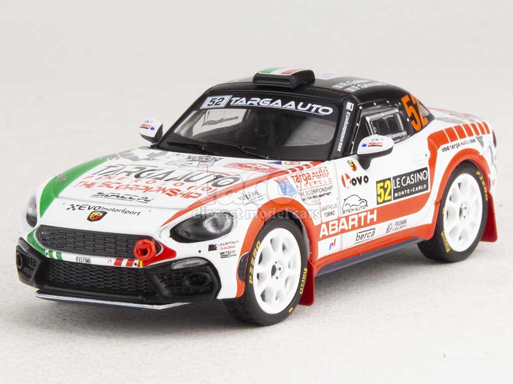 Fiat - 124 Abarth RGT Monte-Carlo 2022 - IXO - 1/43 - Autos