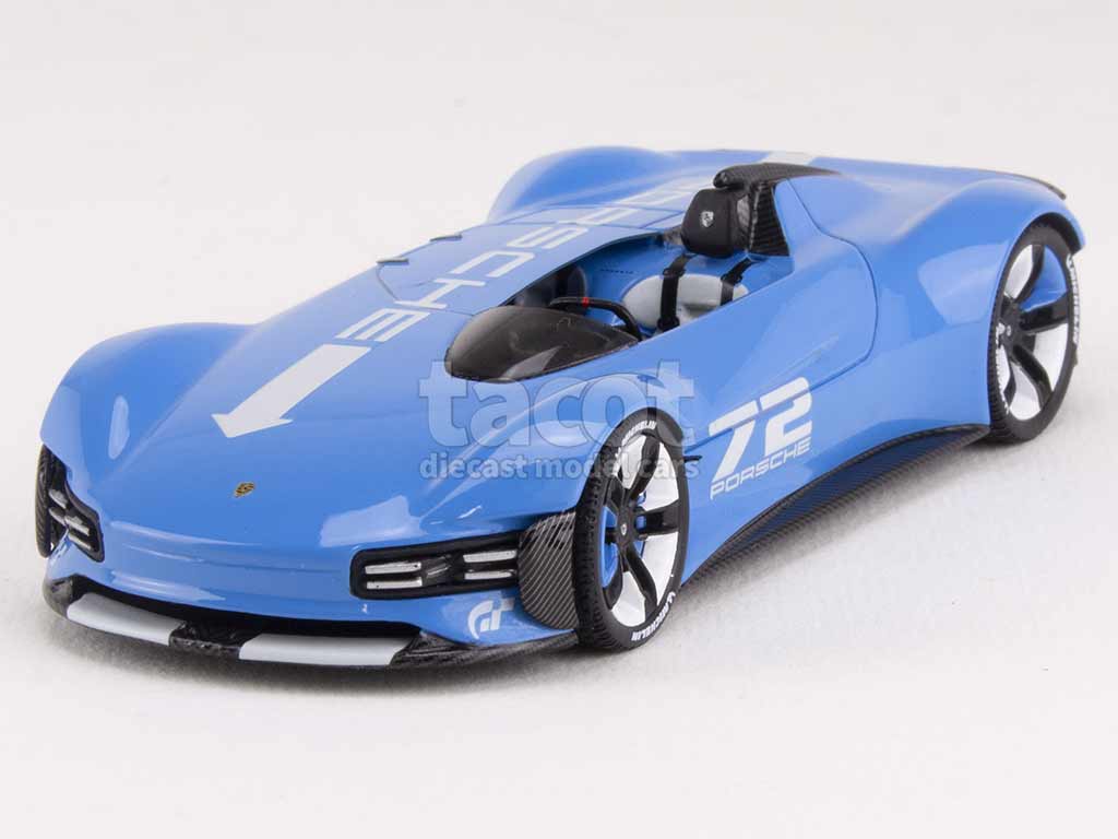 Spark 1:43 Porsche Vision Spyder ano de construção 2020 prata WAP0200140N0SP modelo carro WAP0200140N0SP
