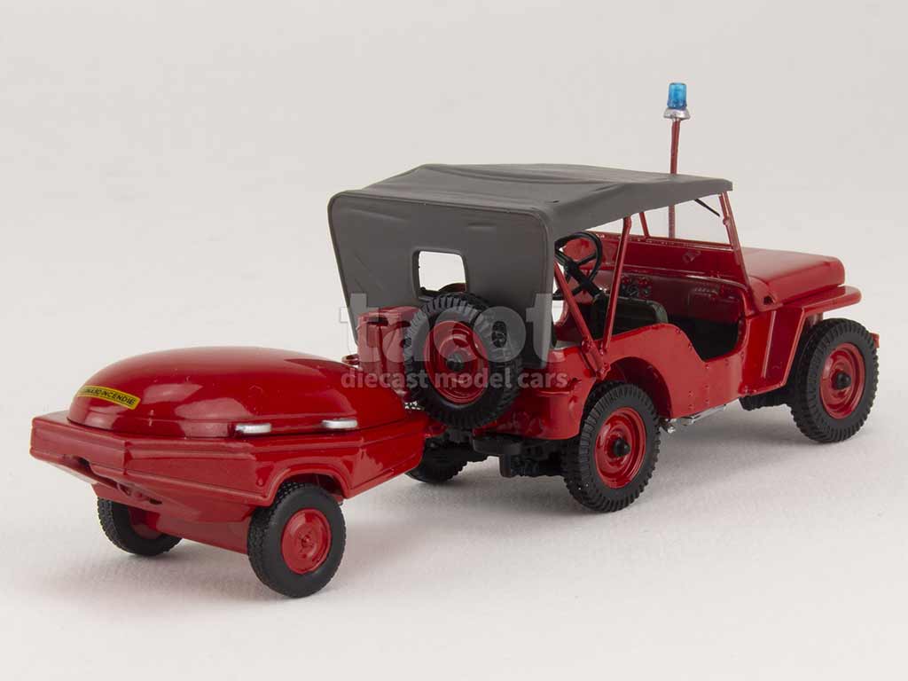 99639 Willys Jeep Pompiers VLTT 