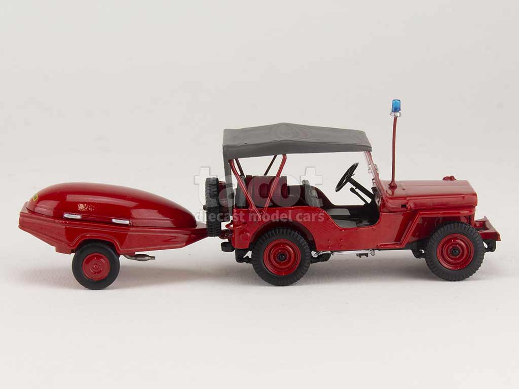 99639 Willys Jeep Pompiers VLTT 