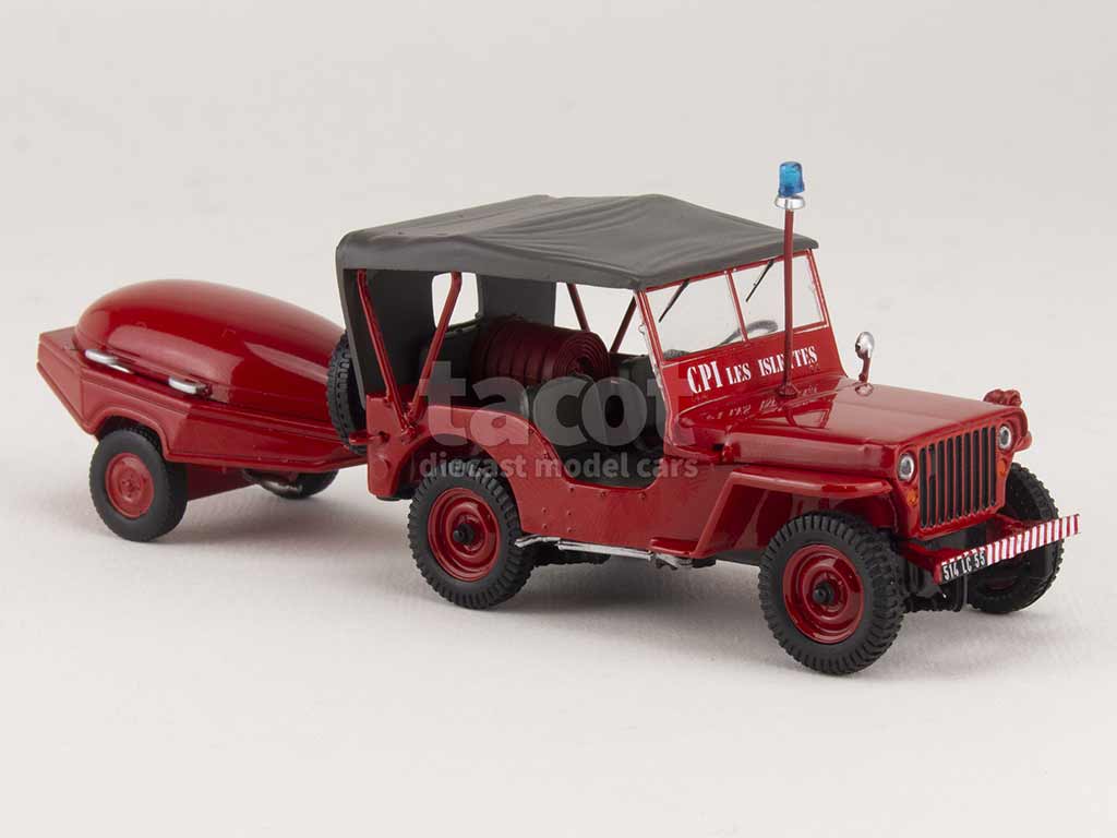 99639 Willys Jeep Pompiers VLTT 