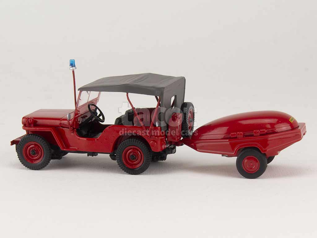99639 Willys Jeep Pompiers VLTT 