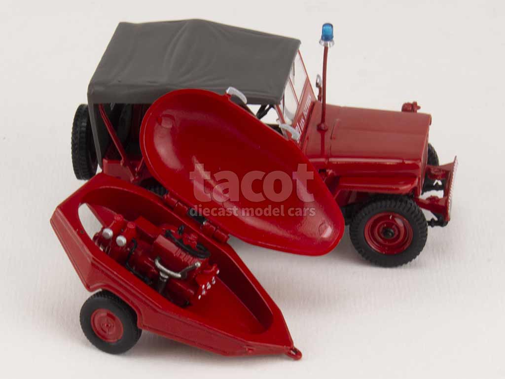 99639 Willys Jeep Pompiers VLTT 