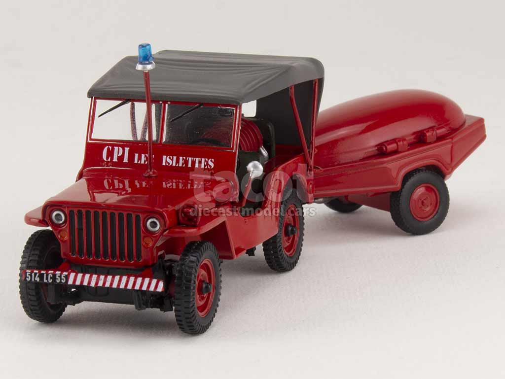 99639 Willys Jeep Pompiers VLTT 