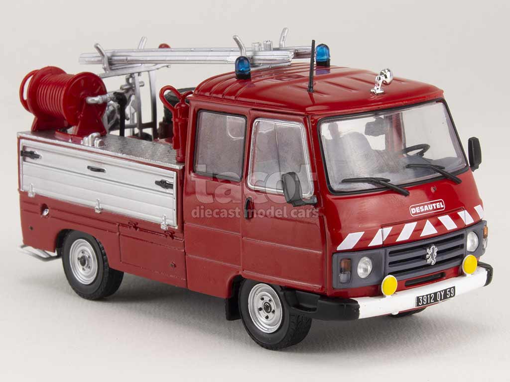 99640 Peugeot J9 Pompiers VPI Desautel 1981