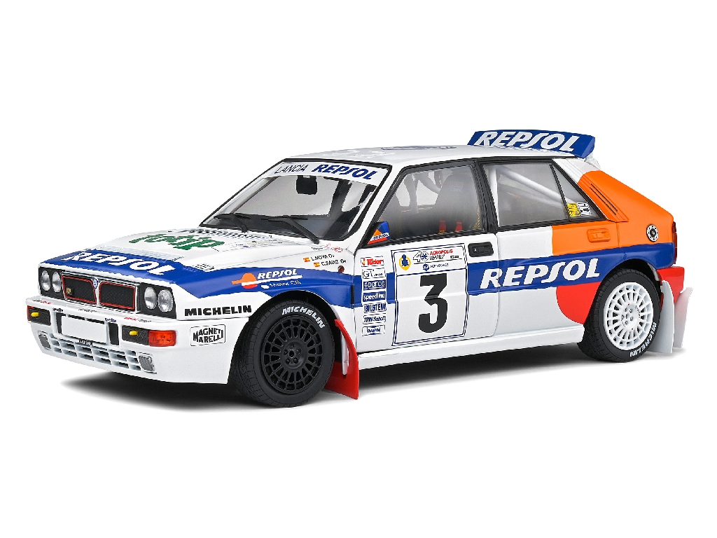 Modèle Réduit Lancia Delta HF Integrale Del Prado 1/43 - Métal Et Plastique Neuf