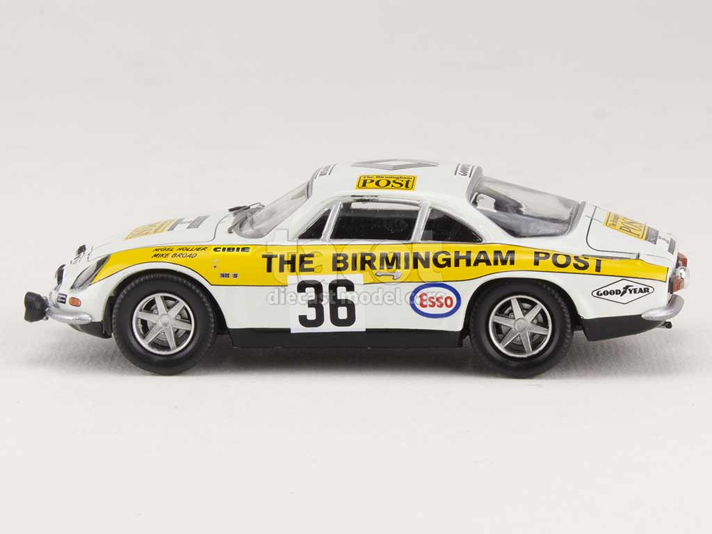 99680 Alpine A110 1600S RAC Rally 1971
