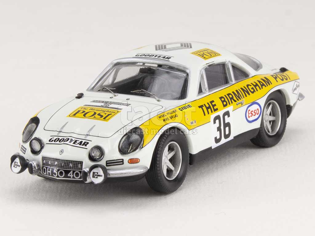 99680 Alpine A110 1600S RAC Rally 1971