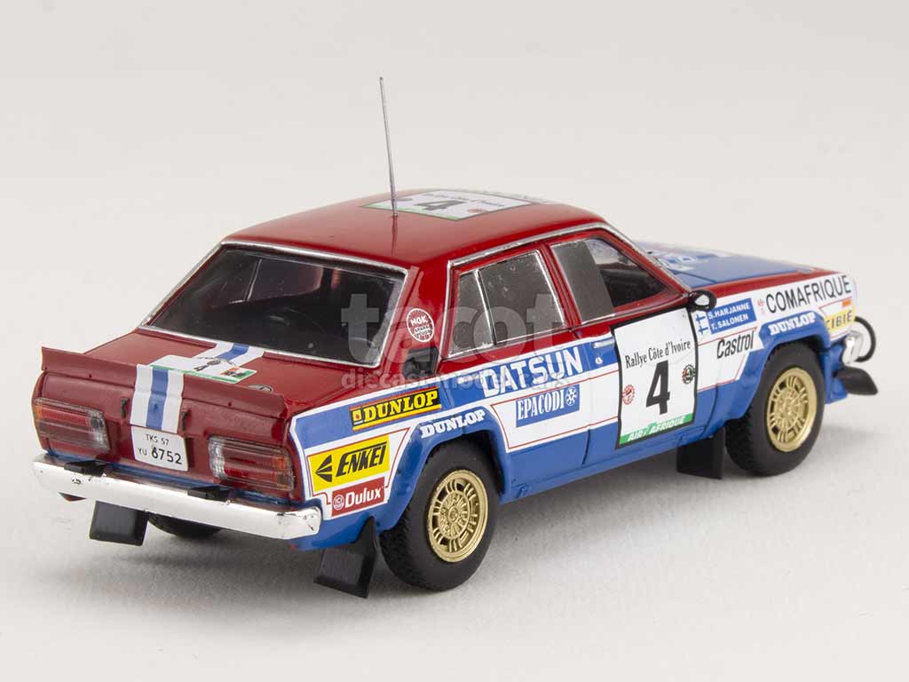 99708 Datsun Violet GT Rally Côte d'Ivoire 1981