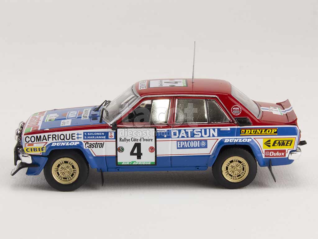 99708 Datsun Violet GT Rally Côte d'Ivoire 1981