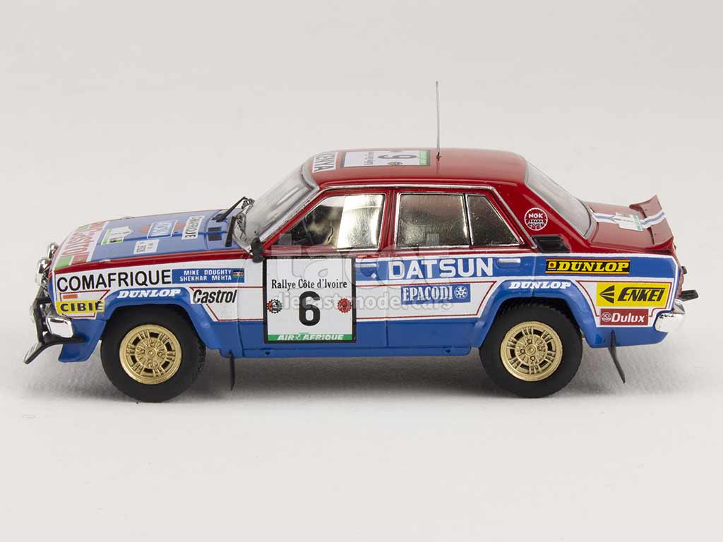 99709 Datsun Violet GT Rally Côte d'Ivoire 1981