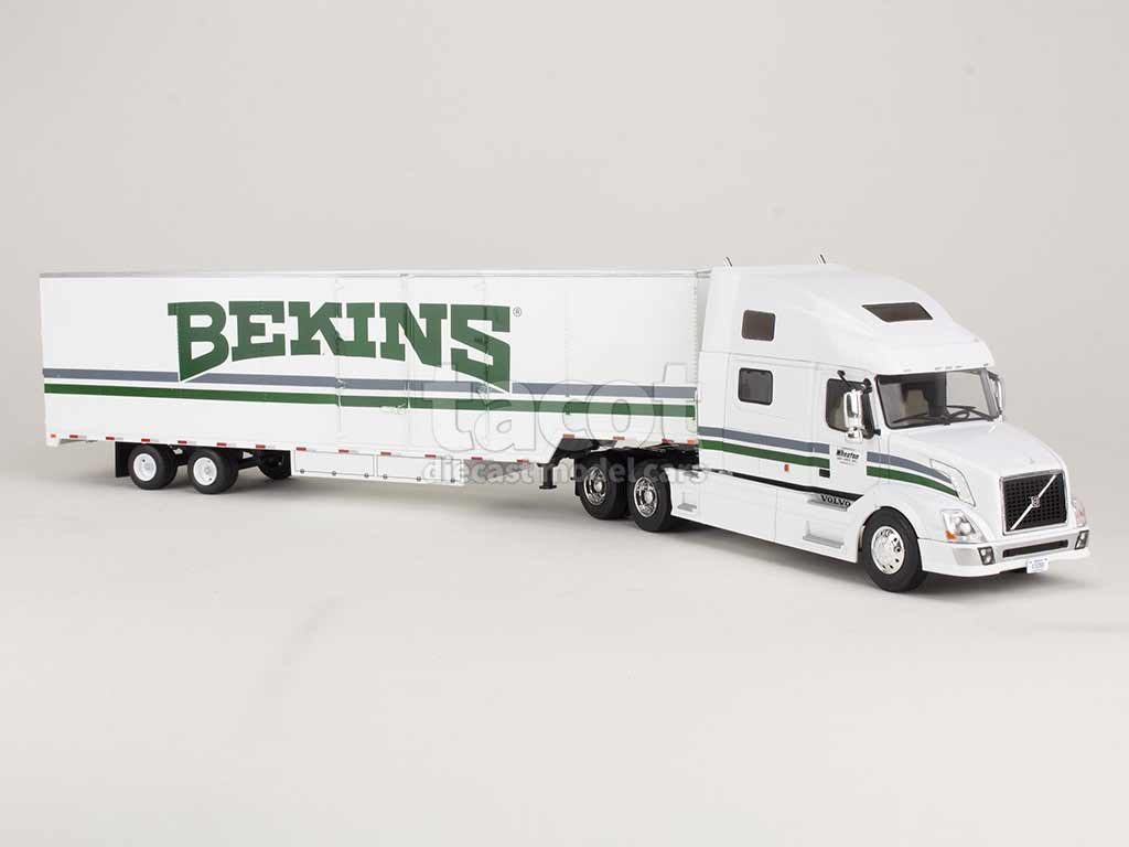Volvo VNL 730 2010 1/43 #38 Bekins Camiones American