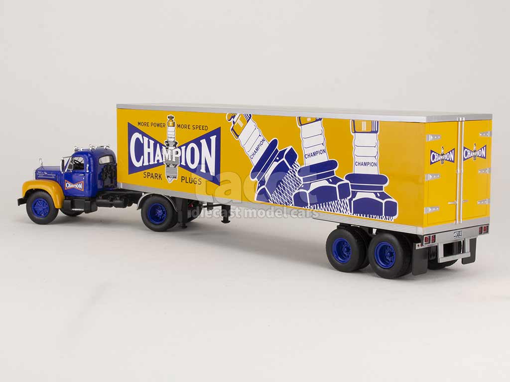 Matchbox 1/64 – Mack Truck 1956 Avec Semi-remorque Elvis Presley Jailhouse Rock, Boîte Incluse