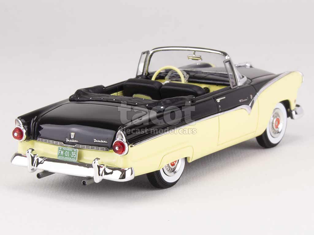 Ford Fairlane Crown Victoria 1955 Bleu 1/43 Par GIM – Résine Neuve (GIM036A)
