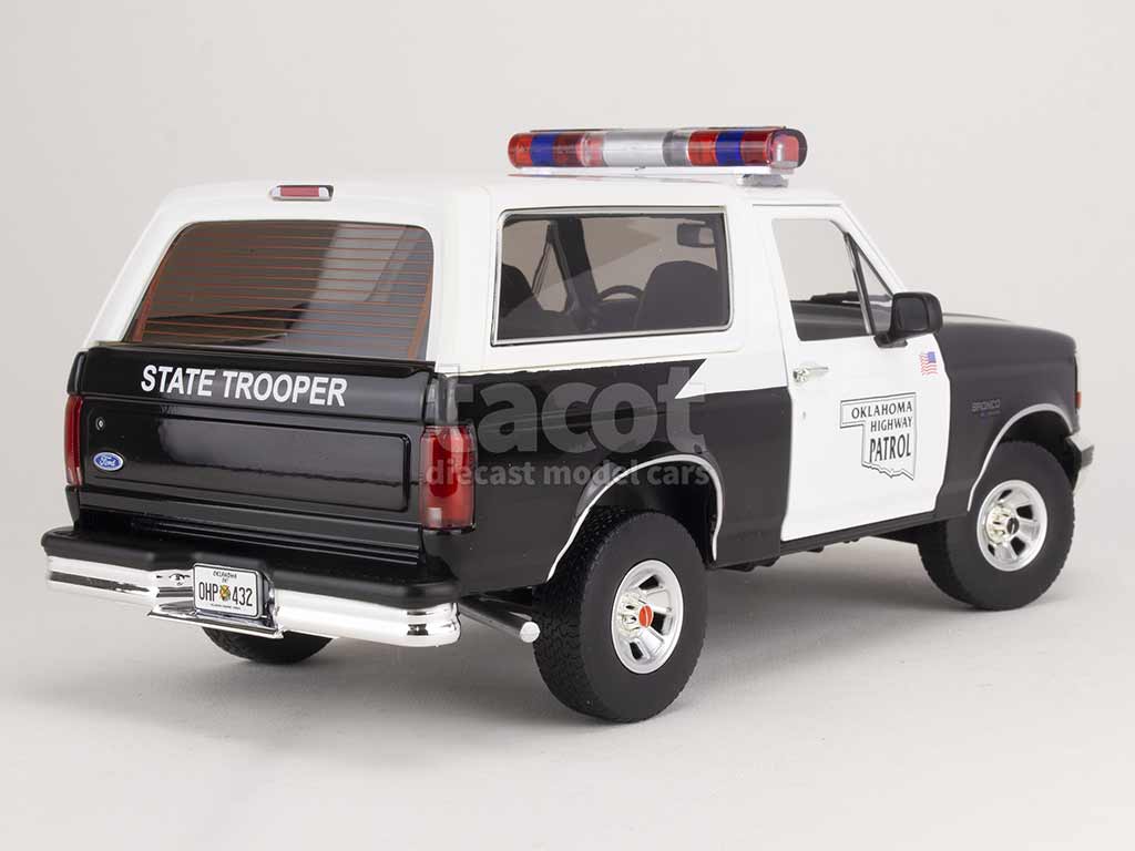 99887 Ford Bronco Police 1996