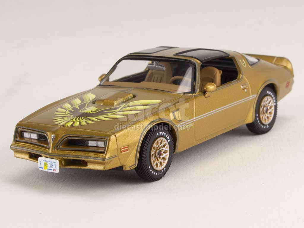 OPO 10 Pontiac Firebird Trans AM 1977 - Modellauto 1:43 Im Display