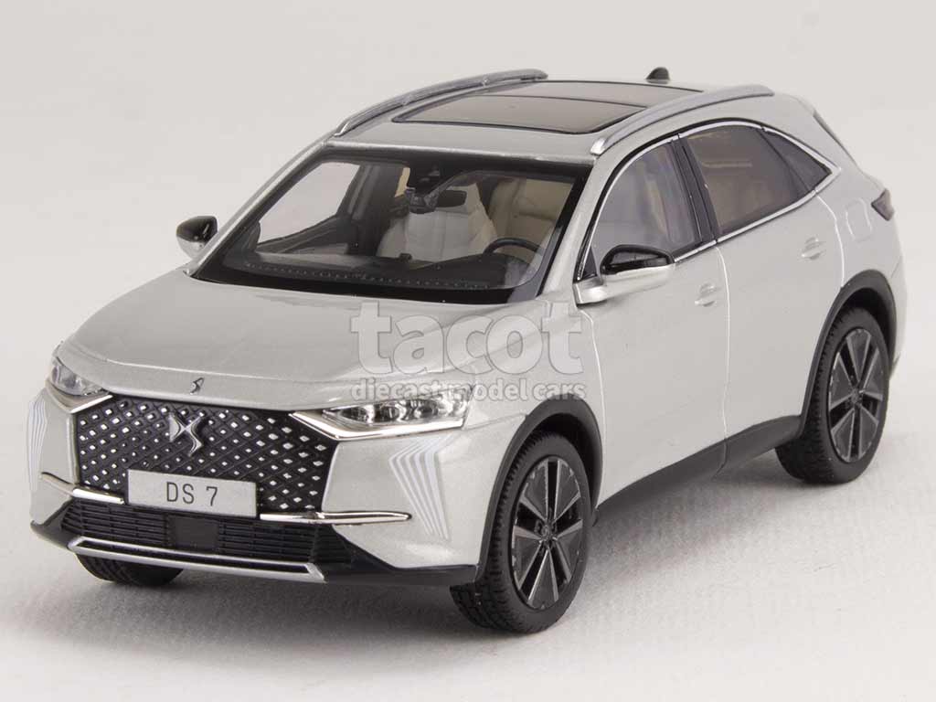Miniature Voiture DS 4 E-Tense 2021 Cristal Pearl - Norev 1/43 - Édition Limitée Avec Boîte