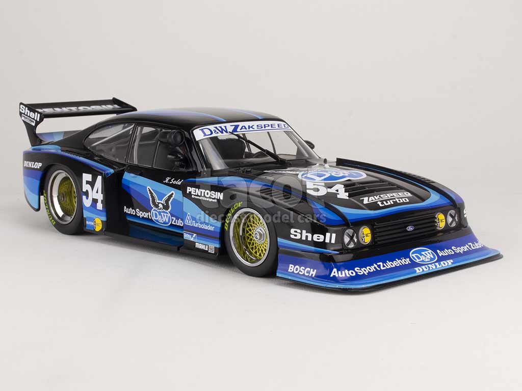 SPARK FORD MUSTANG Zakspeed 1ST Brainerd 1981 Klaus Ludwig S2629 1/43